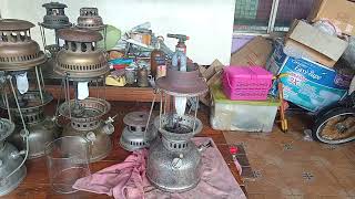 จุดตะเกียงจ้าวพายุเหล็ก กระเช้าเล็ก   c.p.Service Pressure Lantern #Ultraman Nhum