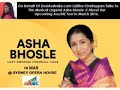 an interview with the legendary playback singer asha bhosle