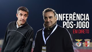 🔴 EM DIRETO | CONFERÊNCIA PÓS-JOGO | Benfica - SC Braga