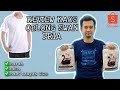 REVIEW KAOS OBLONG DAN SINGLET PRIA WARNA PUTIH SWAN | SHOPEE HAUL