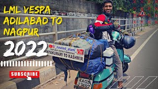 k2K ride adilabad to nagpur || kanyakumari to kashmir day 14th #kashmir #hyderabad