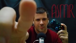 ASMR SUSSURROS, TAPPING, AFIRMAÇÕES POSITIVAS E GATILHOS NO CONTROLE DO XBOX