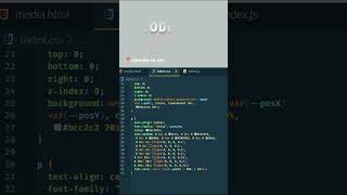 Text Reveal On Mouse Move HTML CSS JS #shorts