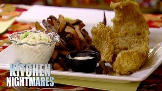 Gordon Ramsay Appalled By 'English Style Fish & Chips
