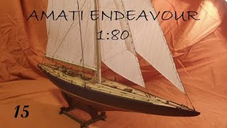 Amati Endeavour Part 15   Boom and Rod