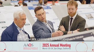 Experience the Pinnacle of Orthopaedic Education at AAOS 2025