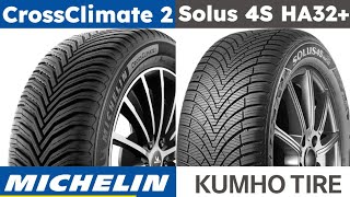 Michelin CrossClimate 2 vs Kumho Solus 4S HA32+