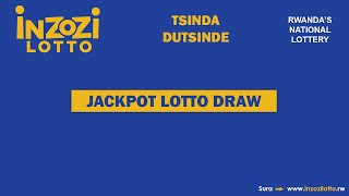 LIVE: Inzozi Lotto irerekana imibare yatsinze muri jackpot