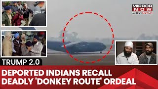 US Deports 104 Indian Migrants: Indian Nationals Recall 'Donkey Route' Ordeal | Watch What Happened