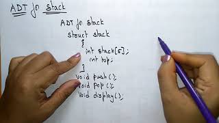 Stack Abstract Data Type | Insertion & Deletion | Data Structures | Lec-11 | Bhanu Priya