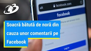 Soacră snopită în bătaie de noră din cauza unor comentarii pe Facebook