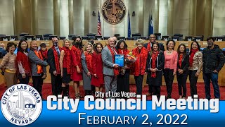 Las Vegas City Council Meeting 2-2-2022