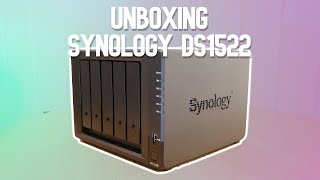 Unboxing Synology DS1522+