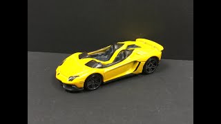 Hot Wheels Lamborghini Aventador J Review & Unboxing 1:64