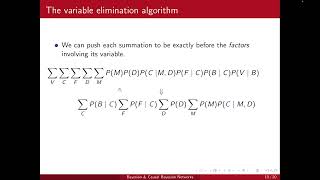 Inference 1: Exact inference