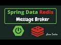 Spring Boot | Spring Data Redis Messaging - PubSub example | JavaTechie