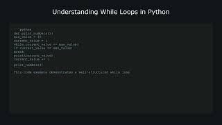 Python While Loops Explained: Master Automation & Control Flow