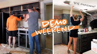 can't believe I saved $18k doing this... // HOUSE DEMO WEEKEND VLOG 1