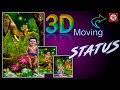 3d status video editing in kinemaster trending 3d moving murugan whatsapp status tamil  full screen