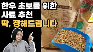 ㅇㅇ사료가 제일 좋습니다 (한우 귀농 예정자, 초보 입문자)