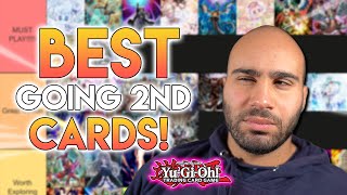 Hand Traps OR Board Breakers!? I Ranked The BEST Going 2nd Cards In Yu-Gi-Oh This Format!