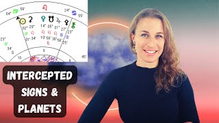 INTERCEPTED SIGNS IN ASTROLOGY | Intercepted Planets NATAL CHART - EXAMPLES OF EACH SIGN