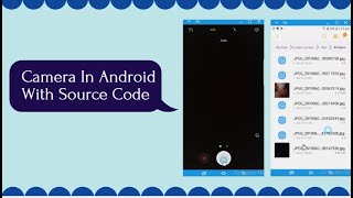 1 | Android Studio Tutorial Capture Image Using Camera