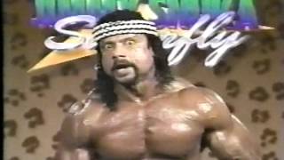 WWF Jimmy Superfly Snuka promo on The Warlord from 1990