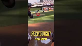 This is what 100 MPH looks like #baseball #pitching #sports #shorts  時速160キロの速球審判ハメ撮り