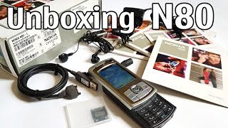 Nokia N80 Unboxing 4K with all original accessories Nseries RM-92 review