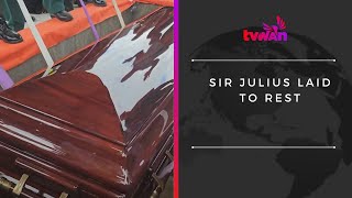 Sir Julius laid to rest