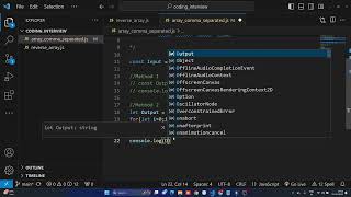 array to comma separated string JavaScript Interview Q 2