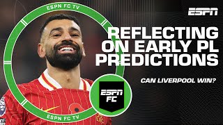 ESPN FC adjusts their Premier League Predictions 🔮 Can Liverpool hold their lead?