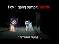HORROR Lewat Gang Sempit SERAM! | meme kucing 🤣 36
