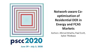 Network-aware Co-optimisation of Residential DER in Energy and FCAS Markets