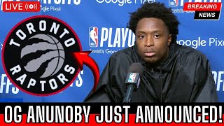 🚨 MY GOD! LOOK WHAT OG ANUNOBY SAID ABOUT THE TORONTO RAPTORS! SURPRISE THE NBA!