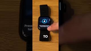 How to Use Water Lock \u0026 Eject Water from Apple Watch