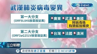 疫情五月就能結束?!  研究團隊發現病毒變異2大支系?! 專家也坦言\