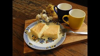 Semolina Cake with Milk Syrup - Koh