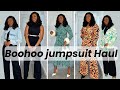 BOOHOO JUMPSUIT HAUL | Try on haul| boohoo review