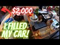 I Spent ALL Of My Money At This Garage Sale!!