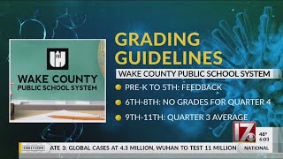 WCPSS virtual learning grading guidelines