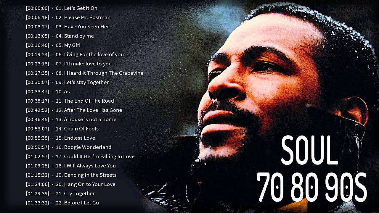 The 100 Greatest Soul Songs Of The 70s 80 90 || Unforgettable Soul ...