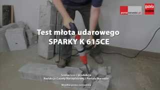 Test młota udarowego SPARKY K 615CE