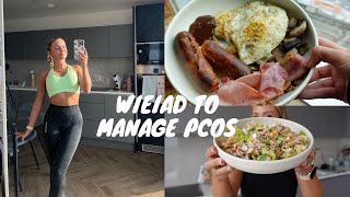 WHAT I EAT IN A DAY | Managing my PCOS flare up | Balancing my hormones through my diet