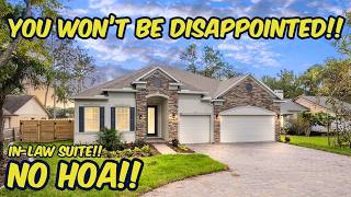 I Toured this Custom Home for Sale in Casselberry FL | 3 Car Garage with Pool & No HOA Fees!