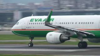 長榮航空 Eva Air A321-211(B-16211) BR-156 松山(TSA)→金浦(GMP) takeoff