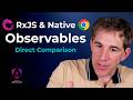 Native & RxJS Observables: A Direct Comparison