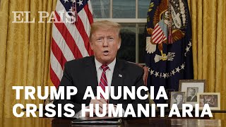 TRUMP anuncia una creciente CRISIS humanitaria y de seguridad