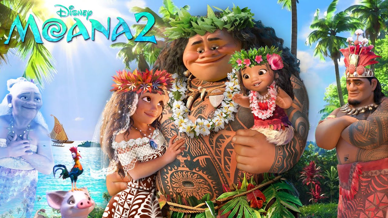 Moana And Maui Wedding! And Their Daughter Is The Bridesmaid ️🌊 Vaiana ...